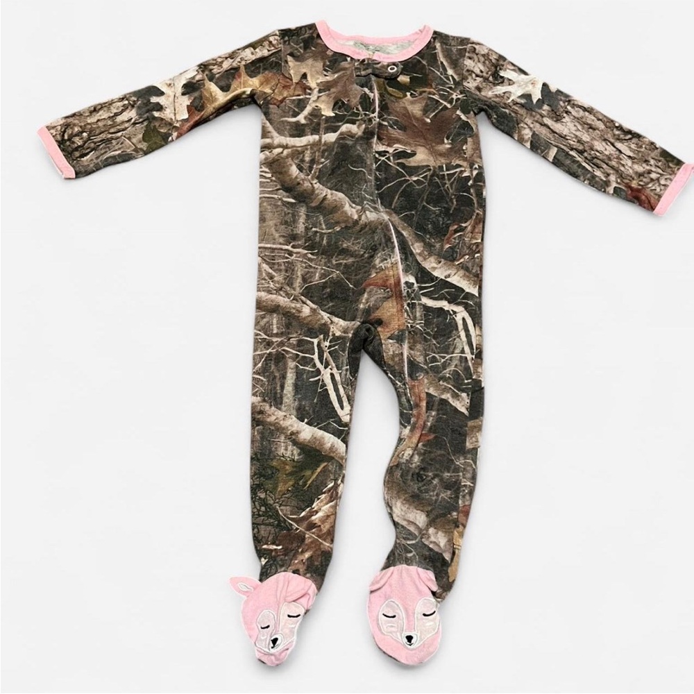 Vintage bass pro sleeper bodysuit onesie 9M